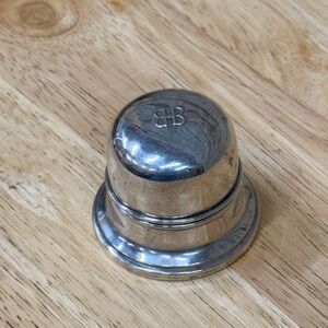 Vintage Sterling Silver Birks Dome Ring Box
